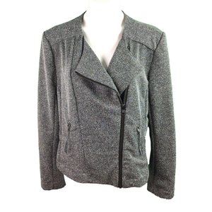Catherine Malandrino Runway Style Moto Zip Blazer